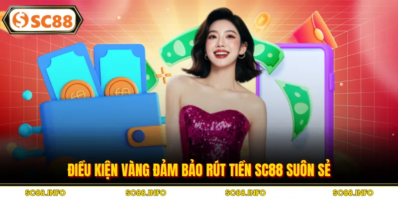 Điều kiện vàng đảm bảo rút tiền SC88 suôn sẻ