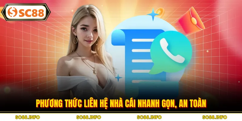Phương thức liên hệ nhà cái nhanh gọn, an toàn